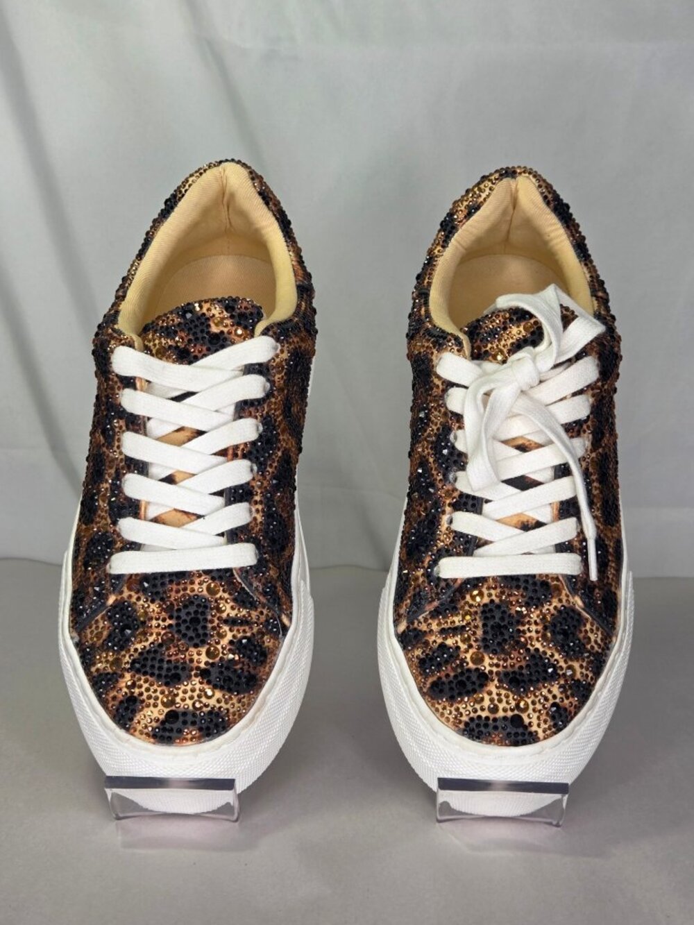 Betsey Johnson Women's Sidny Platform Sneakers - Leopard Size: 6
